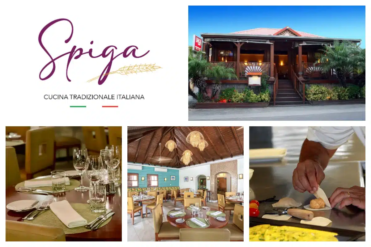 Spiga in Grand Case - Located in a Caribbean Creole Cottage at the beginning of the Boulevard S