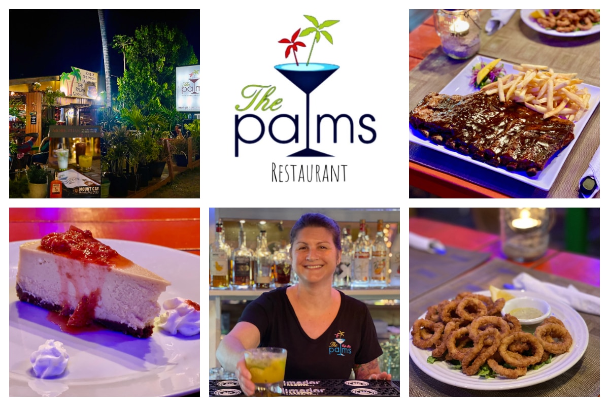 The Palms in Simpson Bay - Caribbean, Canadian Restaurant by Greg and Joelle - Home of the Famous Drunken Ribs