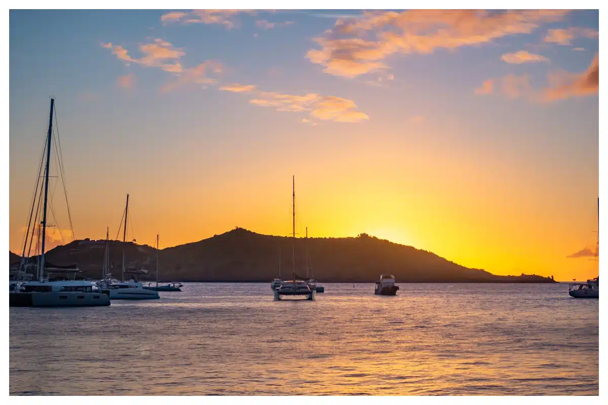 Stunning Sunset, Petite Baie, Saint Martin webp