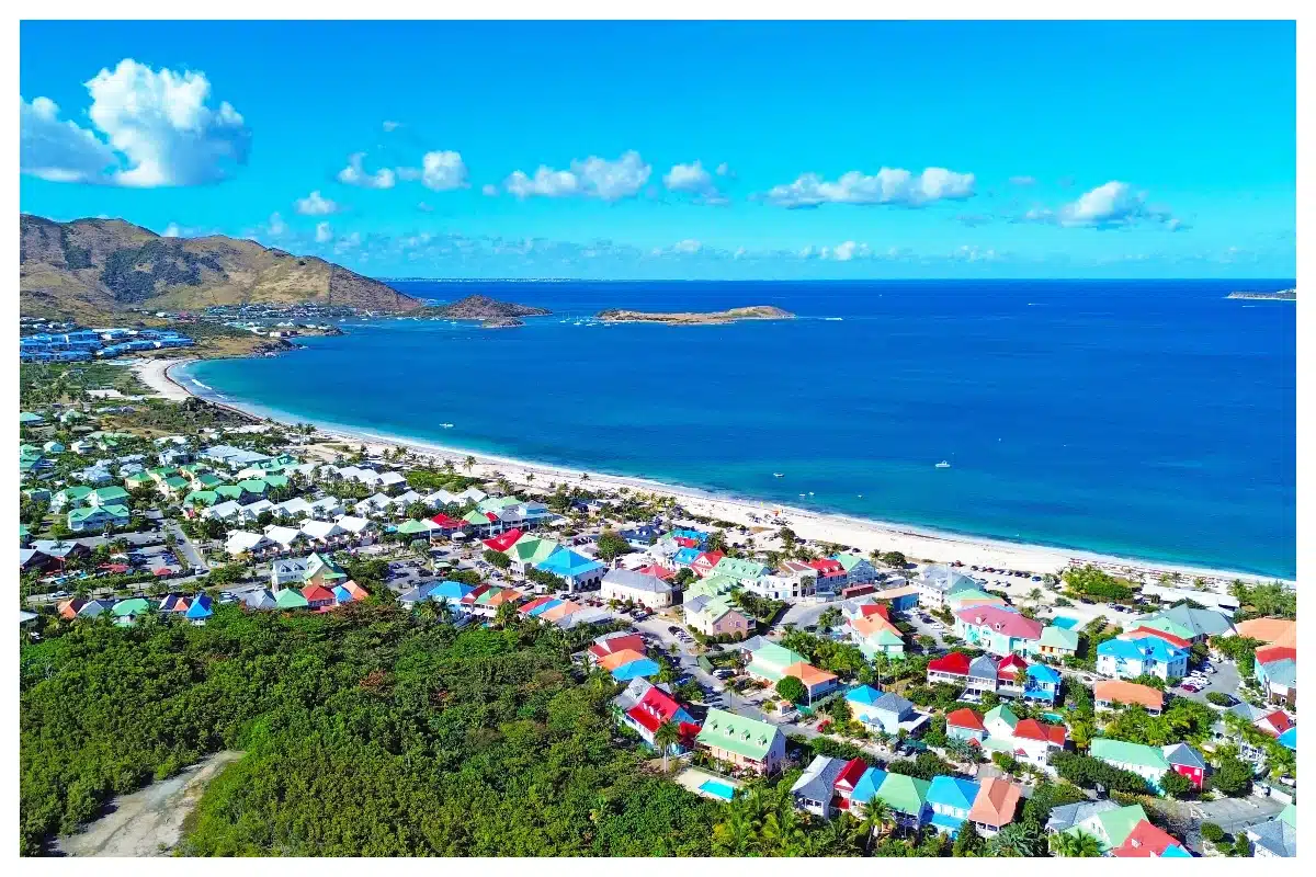 Stunning View of Orient Bay, Carribean Sea, St Martin webp