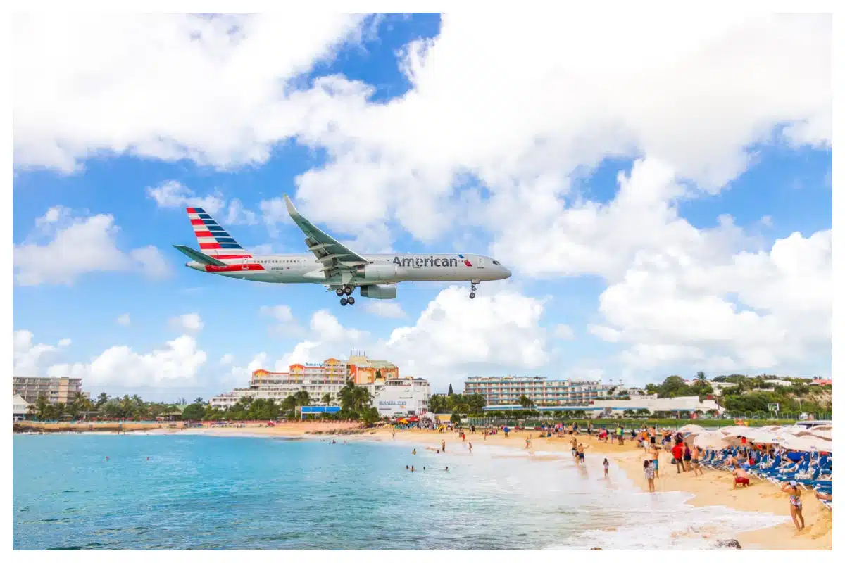 Landing planes, Maho, Stunning view, SXM