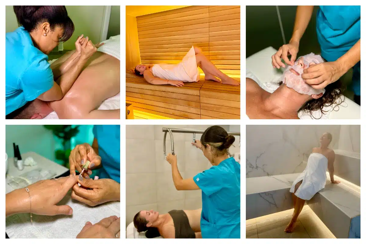 Sint Maarten Nectar Wellness Spa at the Cliff - Sauna, Steambath, Pedicure, Manicure, Facial, Vichy Shower