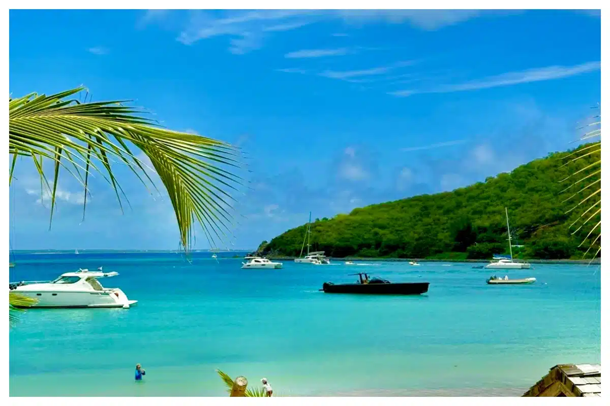 Stunning view of Anse Marcel