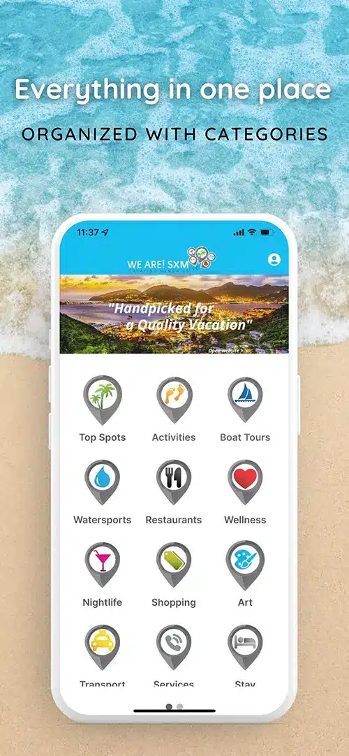 St Martin, St Maarten App - All island information 2025 - Category page 