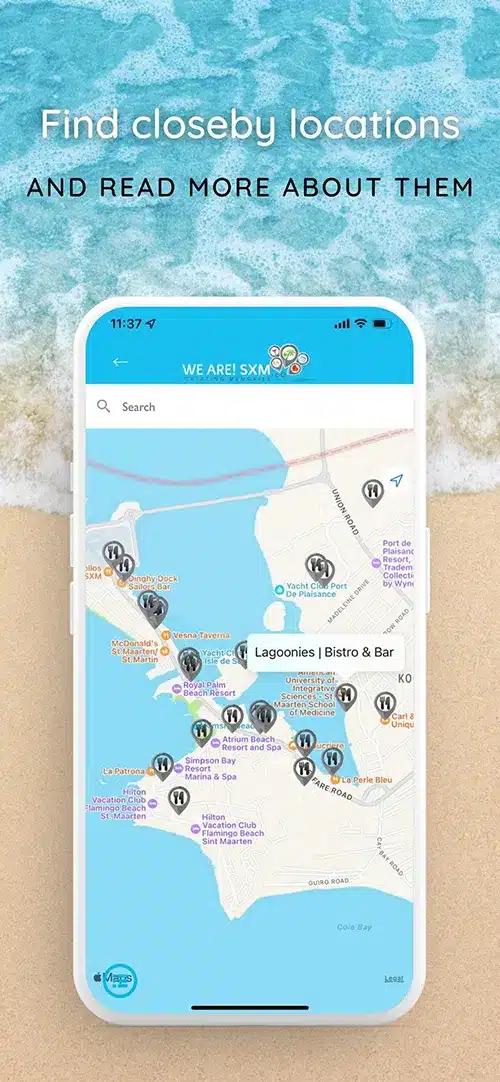 We Are SXM APP 2025 - Zoon and Choose location