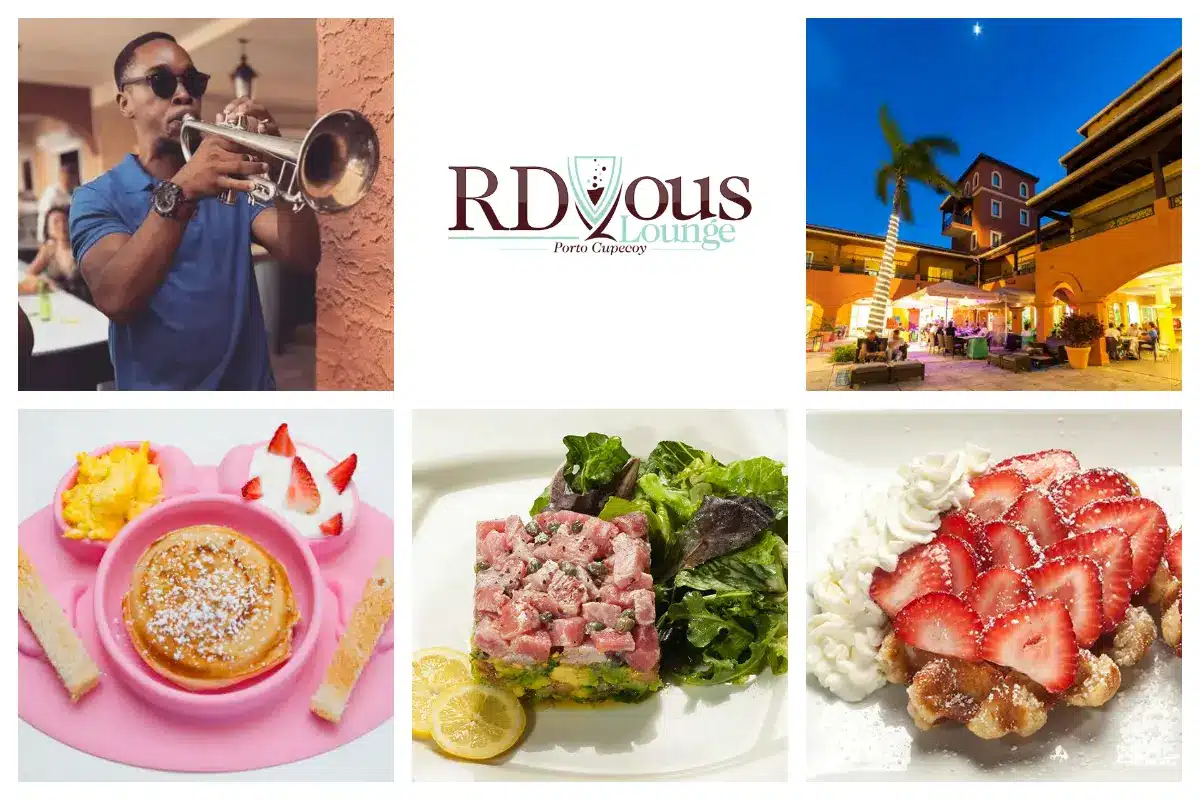 Rendez Vous Lounge in Lush Porto Cupecoy: French-Italian Cuisine with host Nathalie Schoenler. Best Cappucino, Home Made Pasta and Tuna Tartar on Sint Maarten - Saint Martin