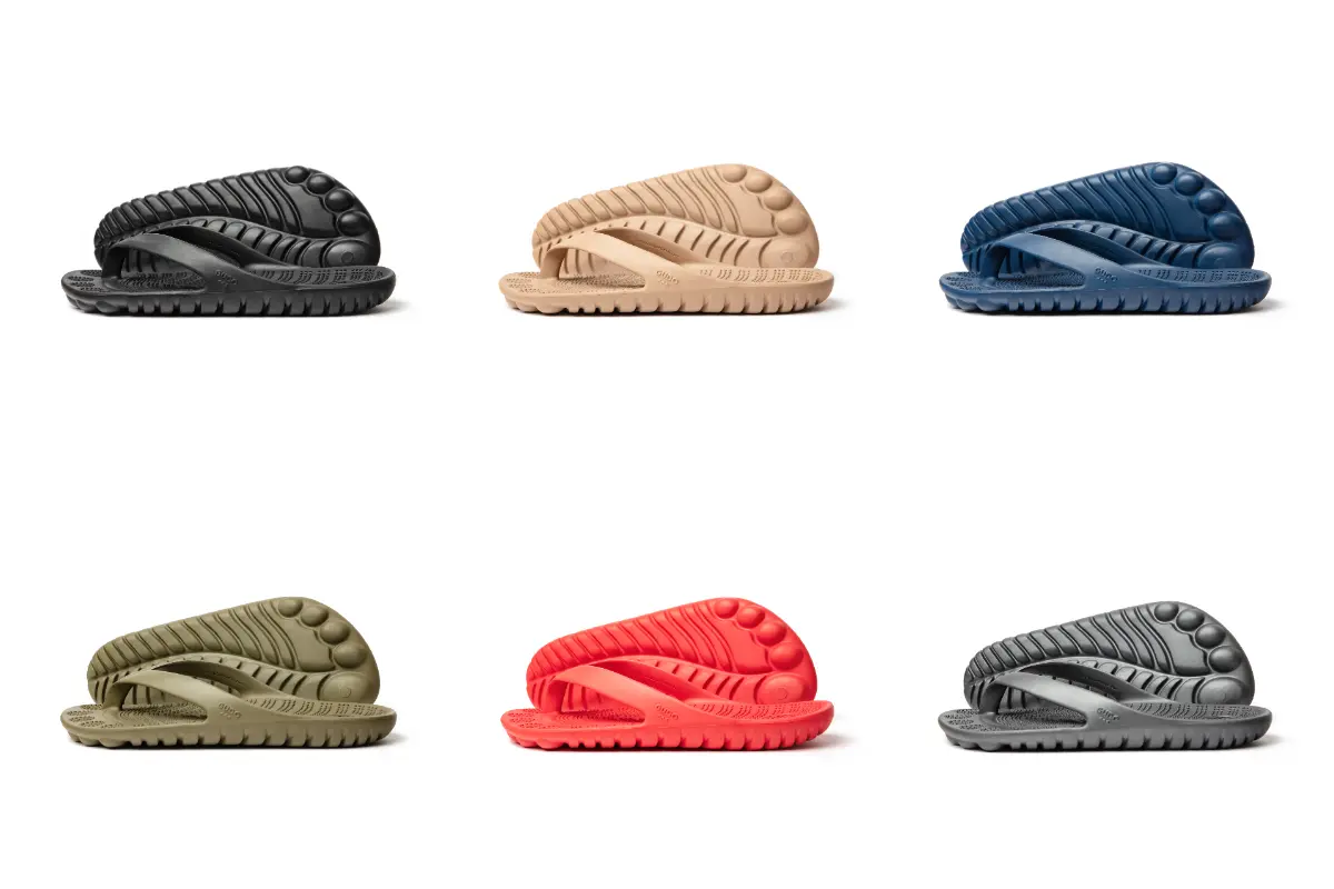 Gudo UNFLIPPABLES 6 colors #1 Best Flip Flops