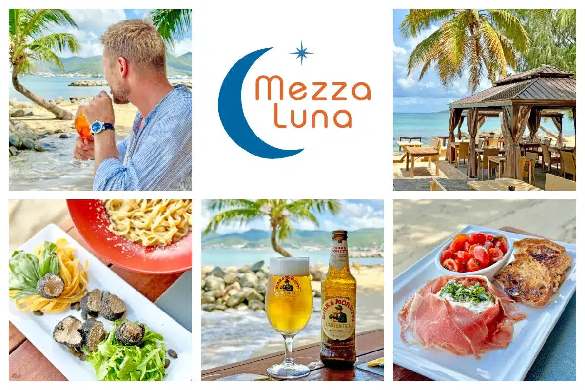 Mezza Luna in Nettle Bay - Fine Italian Cuisine on the Beach - Lunch and Dinner