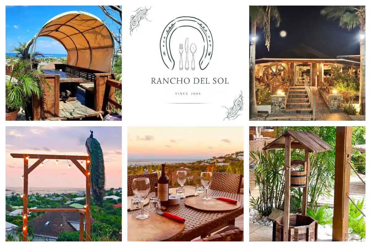 Rancho del Sol Amazing View overlooking Orient Bay - Steakhouse, Pizza, French Cuisine 